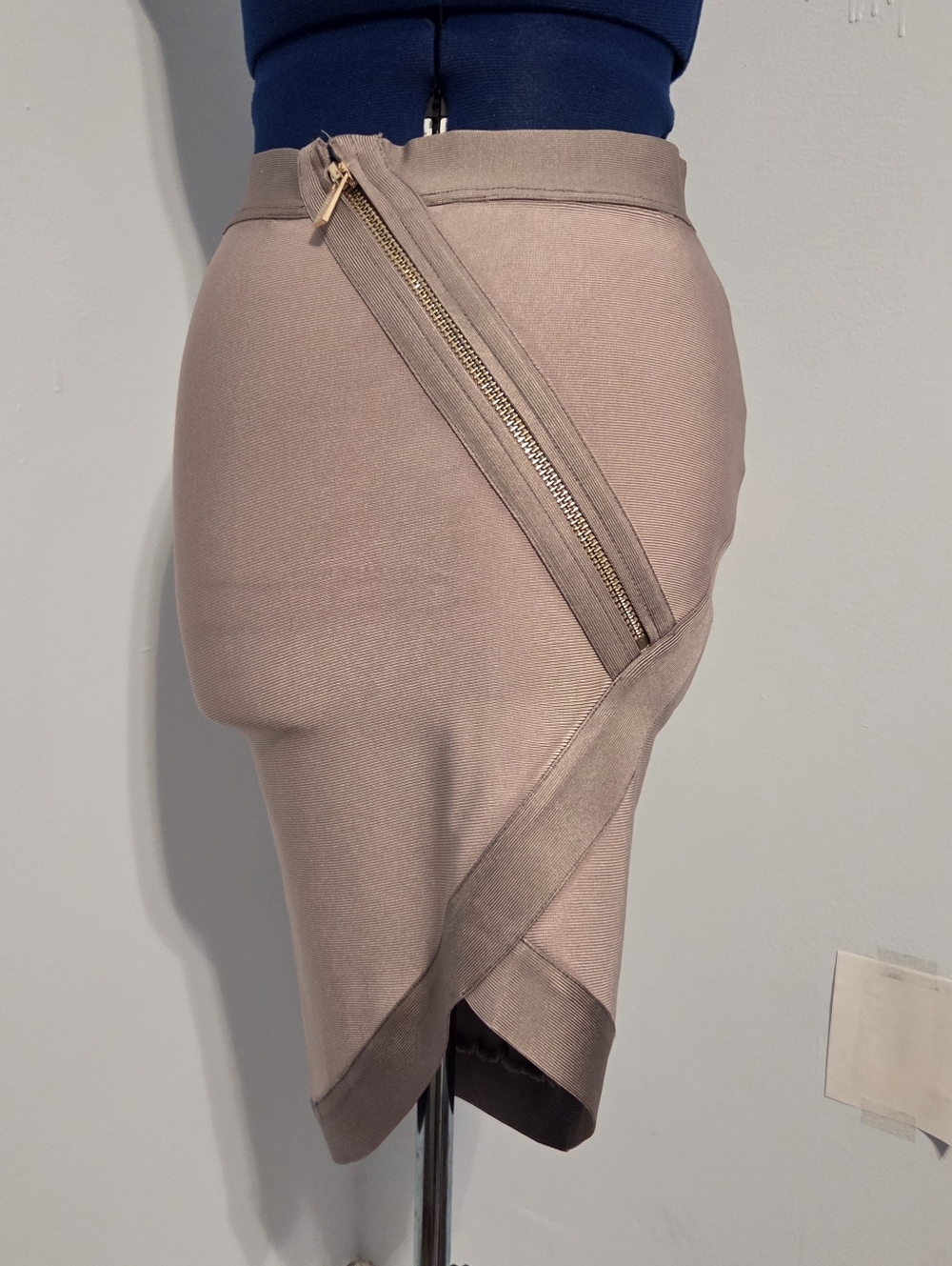 Vintage Y2K Purple Bandage Skirt Size L